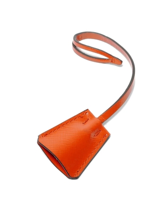 Prada Pre-Owned 2012-2017 Saffiano chain shoulder bag - Orange