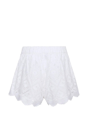 Cara Cara Trish eyelet shorts - White