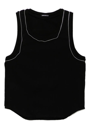 Undercover cotton vest - Black