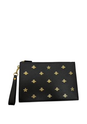 Gucci Pre-Owned Bee Star pouch - Black