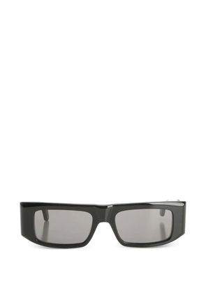 VALENTINO GARAVANI EYEWEAR VLogo rectangle-frame sunglasses - Black