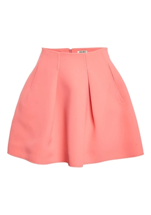 Kenzo Pre-Owned crepe pleated mini skirt - Pink
