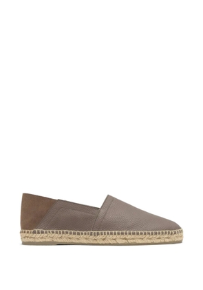 Castañer Polo leather espadrilles - Brown