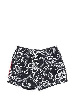 Sundek floral-print swim shorts - Blue