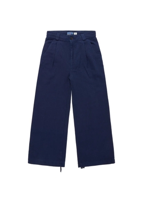 Blue Blue Japan Sashiko tucked trousers