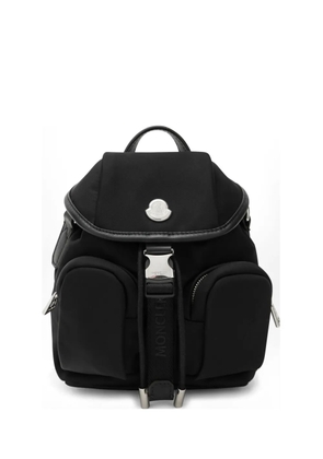 Moncler mini Trick logo-plaque buckle-fastening backpack - Black