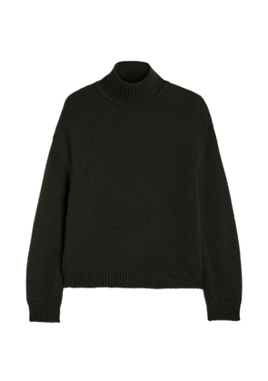 Jil Sander chunky-knit high-neck sweater - Green