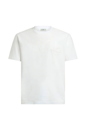 ETRO Pegaso-logo T-shirt - White