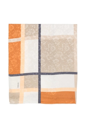 Valentino Garavani Pre-Owned 1990s square-shape scarf - Neutrals