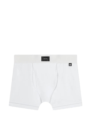 AMIRI logo-patch boxer briefs - White