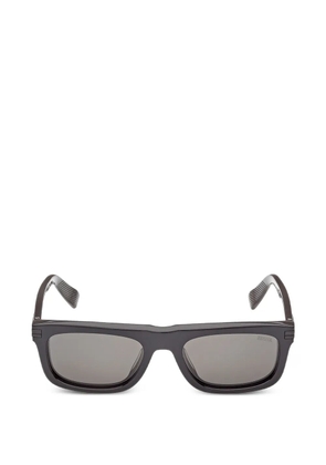 Zegna rectangle-frame sunglasses - Black