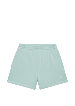 ANINE BING Kam logo-embroidered shorts - Green