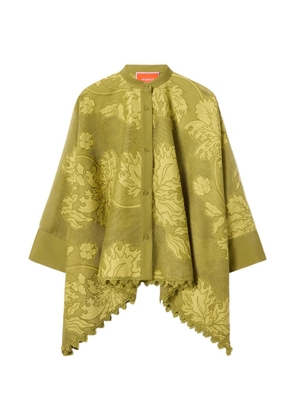 La DoubleJ lace foulard shirt - Green