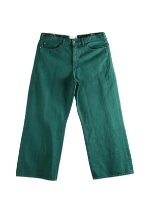 The Elder Statesman Hunter wide-leg jeans - Green