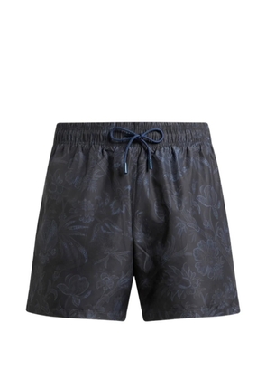 ETRO floral-print swim shorts - Blue