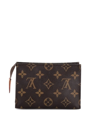 Louis Vuitton Pre-Owned Toiletry Monogram Canvas 15 pouch - Brown