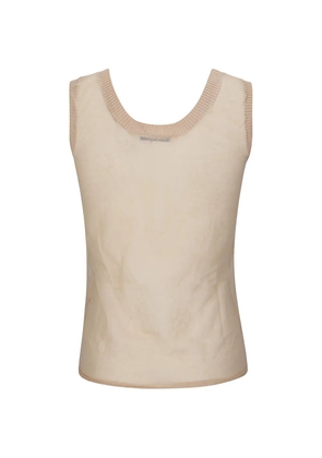 Paloma Wool Velata ribbed-trim top - Neutrals