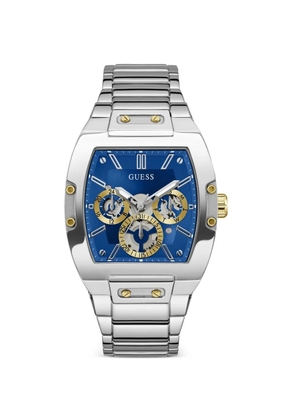 GUESS USA logo-detail 41.5mm watch - Blue