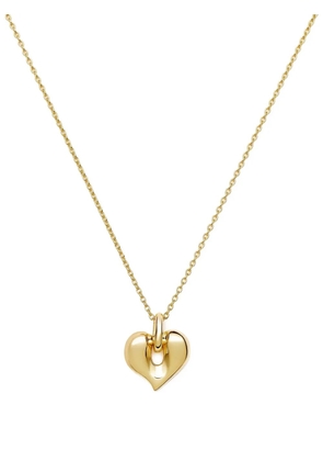 Missoma molten heart-pendant necklace - Gold