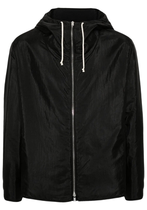 Jil Sander padded hooded jacket - Black