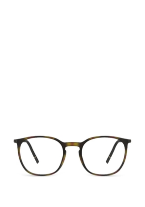 Silhouette SPX Illusion tortoiseshell-effect round-frame glasses - Brown