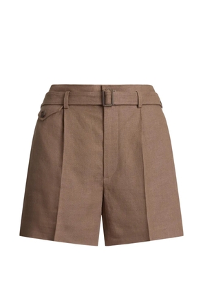 Ralph Lauren Collection Denise belted shorts - Brown