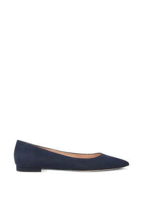Gianvito Rossi Gianvito pointed-toe ballet flats - Blue
