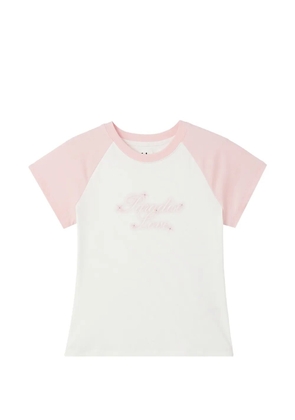b+ab crystal-embellished T-shirt - White