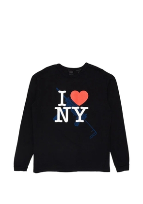 Vlone logo-print long-sleeve T-shirt - Black