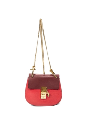 Chloé Pre-Owned twist-lock-fastening shoulder bag - Red