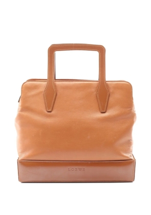 Loewe Pre-Owned 2000s leather handbag - Brown