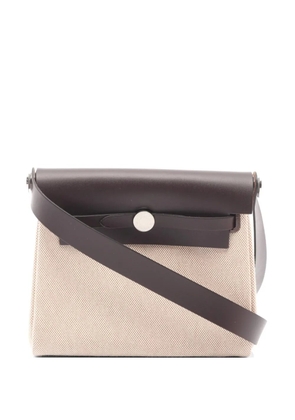 Hermès Pre-Owned 2025 mini Herbag Zip shoulder bag - Neutrals