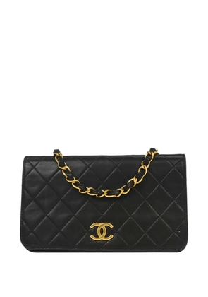 CHANEL Pre-Owned 1995 mini Full Flap shoulder bag - Black