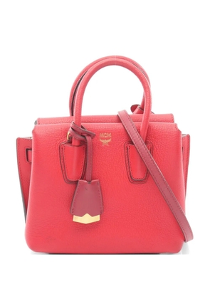 MCM Pre-Owned mini Milla two-way leather handbag - Red