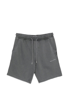 Marc O'Polo logo-print drawstring shorts - Grey