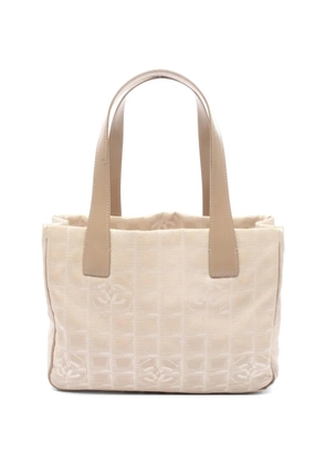 CHANEL Pre-Owned 2003-2004 PM New Travel Line shoulder bag - Neutrals