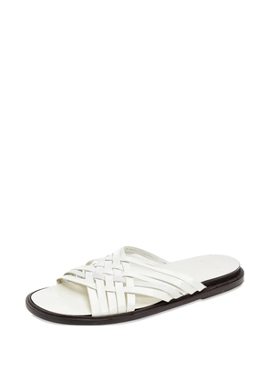 Givenchy Pre-Owned strappy leather sandals - White