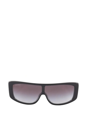 CHANEL Pre-Owned Shield gradient sunglasses - Black
