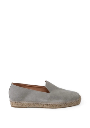 LES HÉRITIERS square-toe espadrilles - Grey