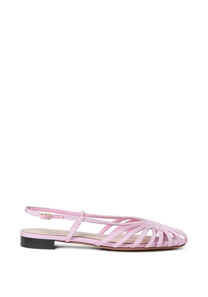 Loeffler Randall Devon lattice slingback sandals - Pink