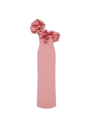 Rebecca Vallance Ella one-shoulder maxi dress - Pink