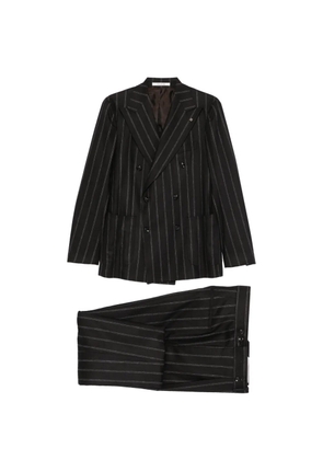 Tagliatore double-breasted suit - Black