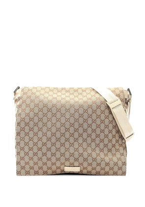 Gucci Pre-Owned 2010s GG canvas shoulder bag - Neutrals