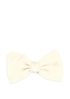Lardini pre-tied bow tie - White