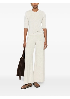 Suzie Kondi terry-cloth trousers - Grey