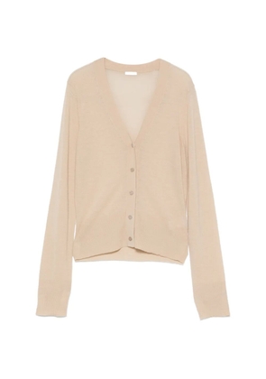 JOSEPH Cashair V-neck cardigan - Neutrals