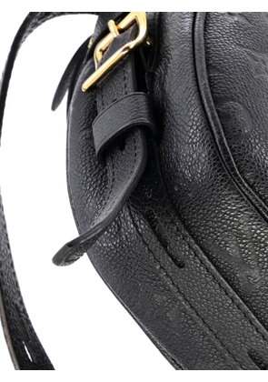 Louis Vuitton Pre-Owned Boite Chapeau Souple Bag Monogram Empreinte Leather MM crossbody bag - Black