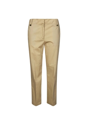 LIU JO pressed-crease tailored trousers - Neutrals