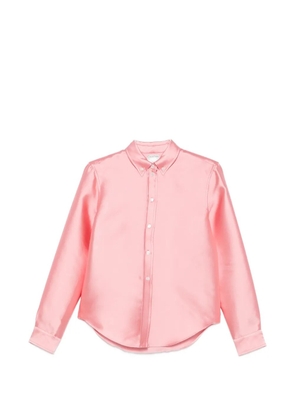 CALVIN KLEIN COLLECTION button-down satin shirt - Pink