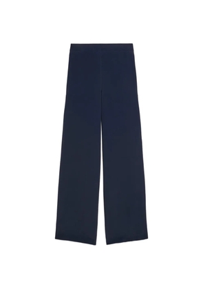 MOMONÌ Marajo floral-jacquard trousers - Blue